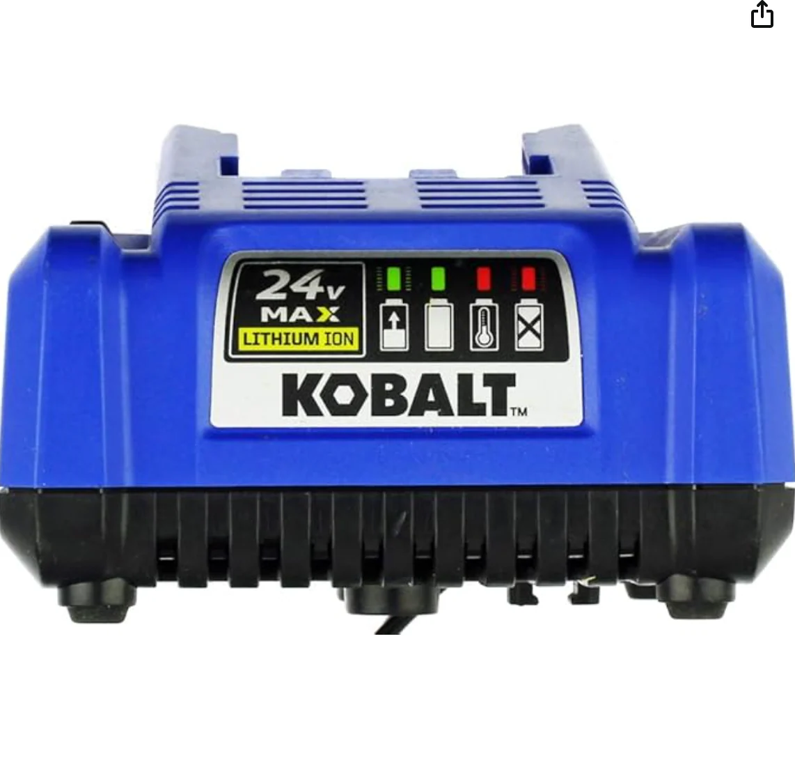Kobalt KRC 2445-03 24-volt Lithium Ion Battery Charger (Open Box) - Image 2