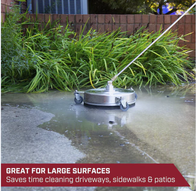 SurfaceMaxx PRO 14.5-in up to 4500-PSI Rotating surface cleaner for Gas and electric pressure washers (used) - Image 3