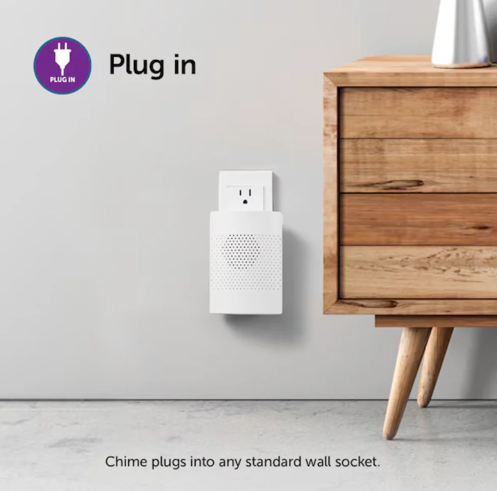 Utilitech White Wireless Doorbell Doorbell kit (open box) - Image 2